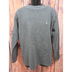 Ralph Lauren Polo Thermal Long Sleeve Crew Neck Sweater  Large